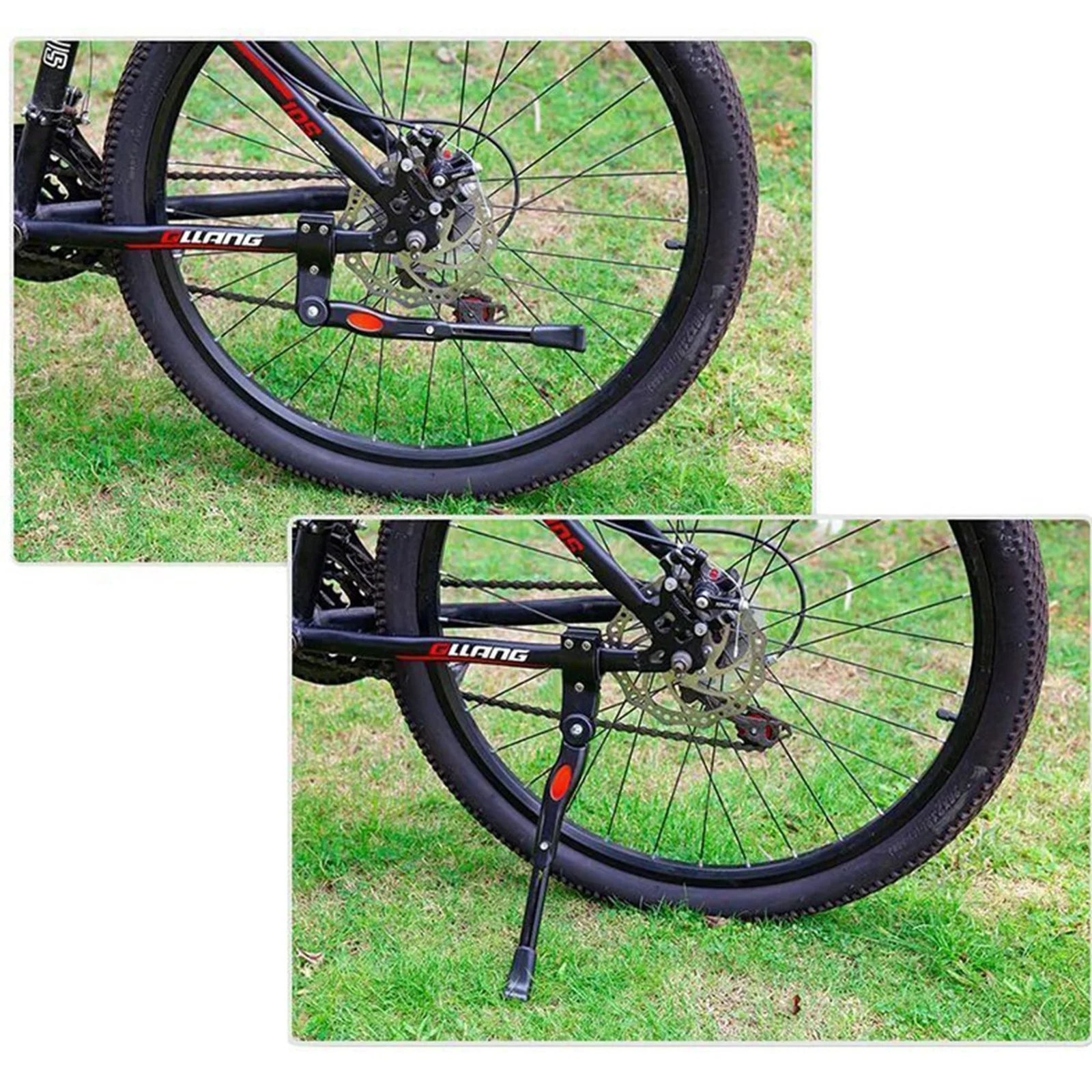 PODPÓRKA STOPKA DO ROWERU NA ROWER NÓŻKA ROWEROWA REGULOWANA STABILNA MOCNA