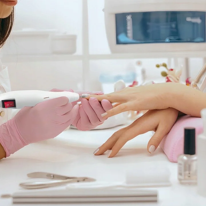FREZARKA DO PAZNOKCI MANICURE PEDICURE PROFESJONALNA ZESTAW FREZÓW MOCNA