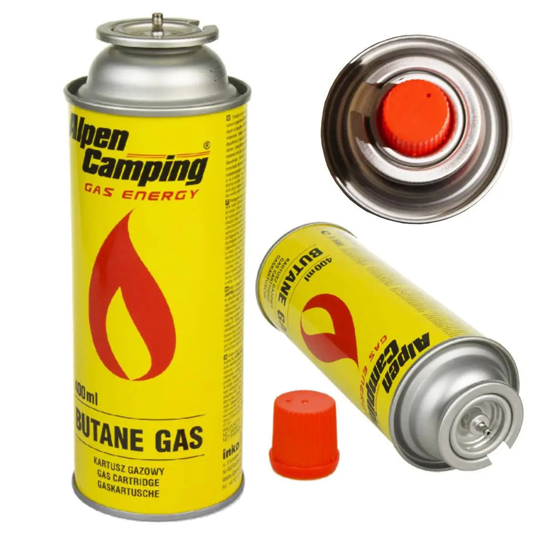ALPEN CAMPING KARTUSZ WKŁAD GAZOWY 400ml