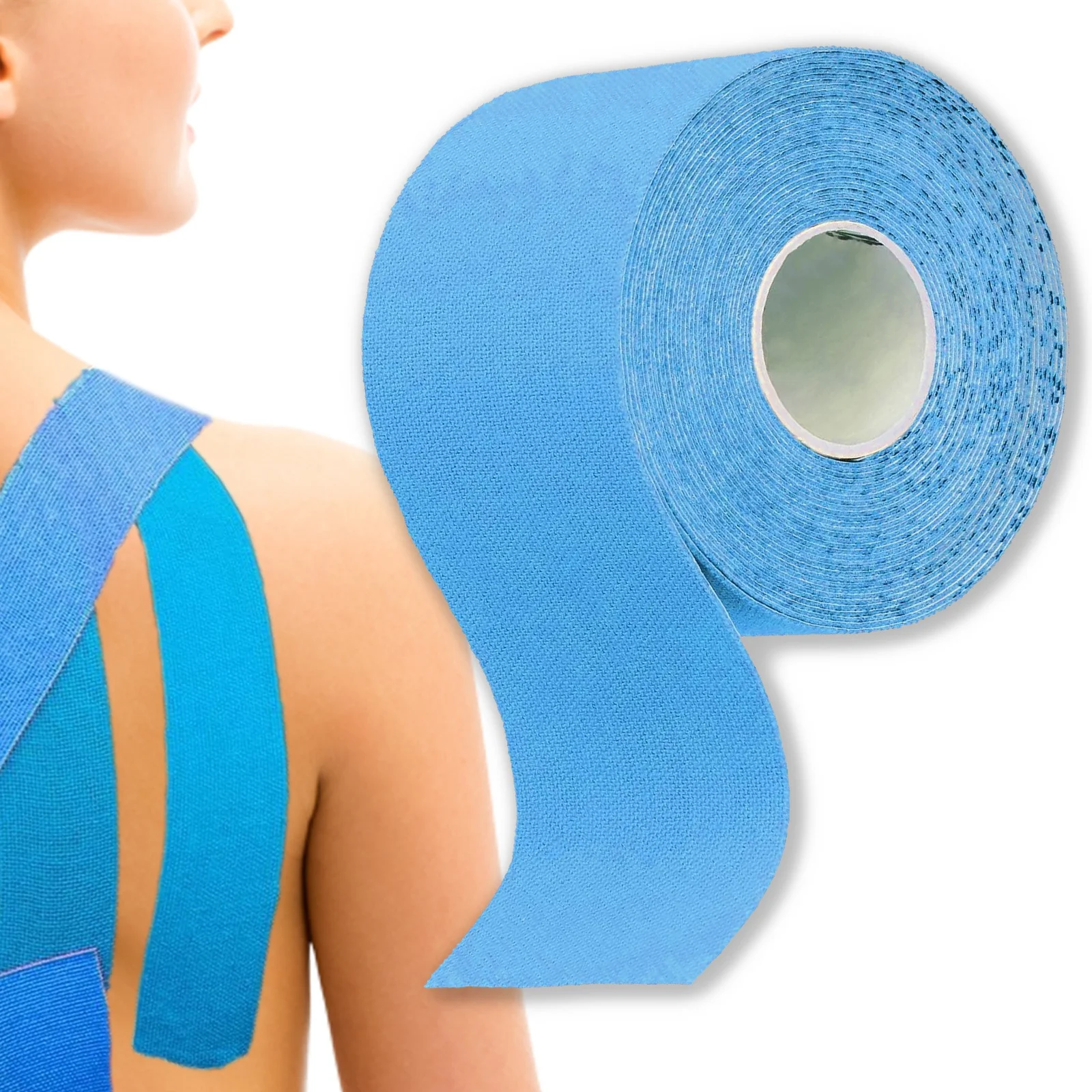 TAŚMA KINEZJOLOGICZNA TEJPY PLASTRY TAPE KINESIOTAPING 5M TEJP TAPINGU