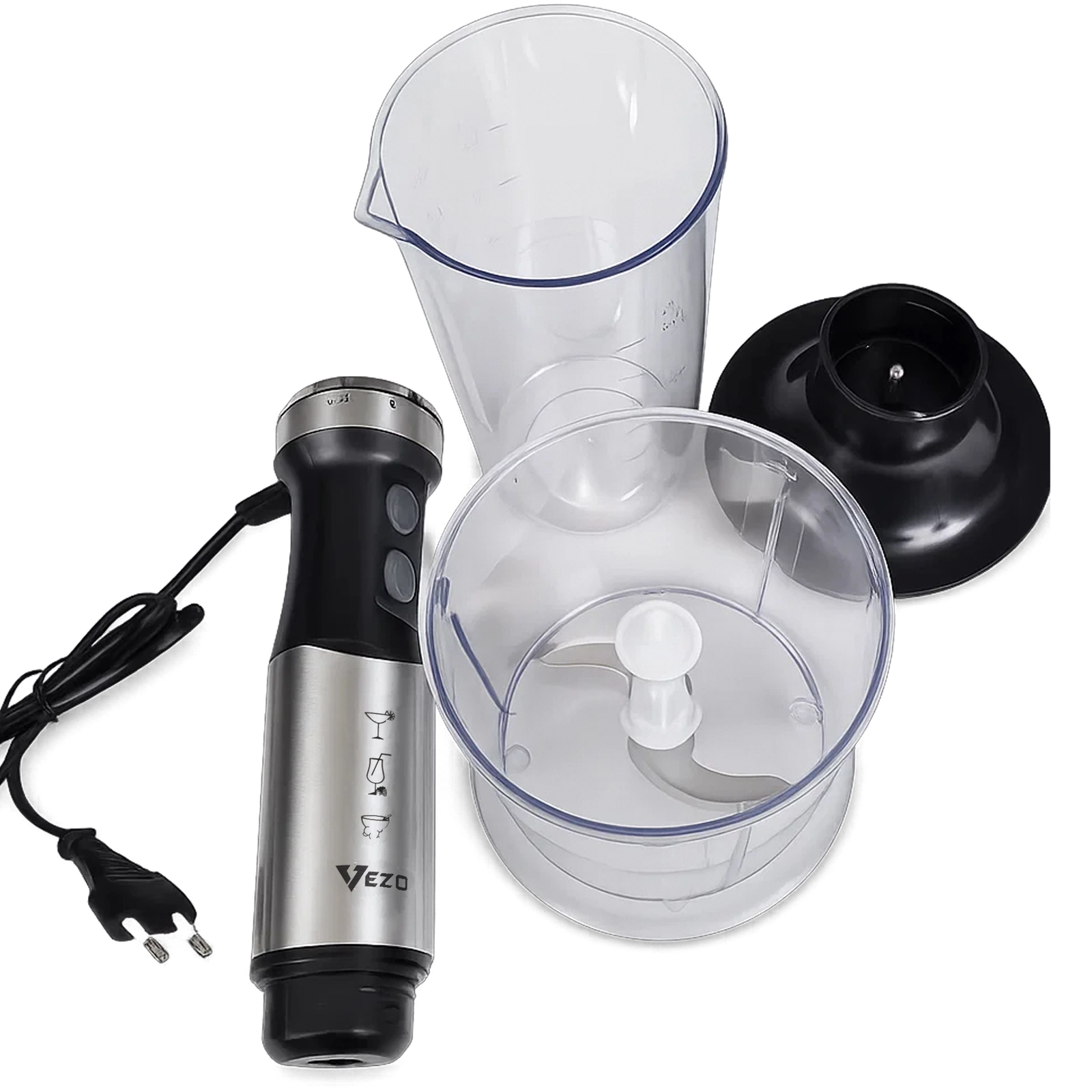 BLENDER RĘCZNY ZESTAW 1000W 5w1
