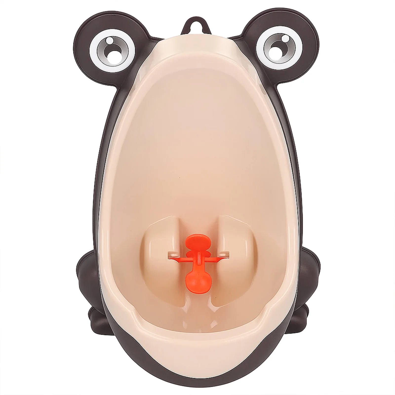NOCNIK PISUAR WC MINI ŻABA - brązowy