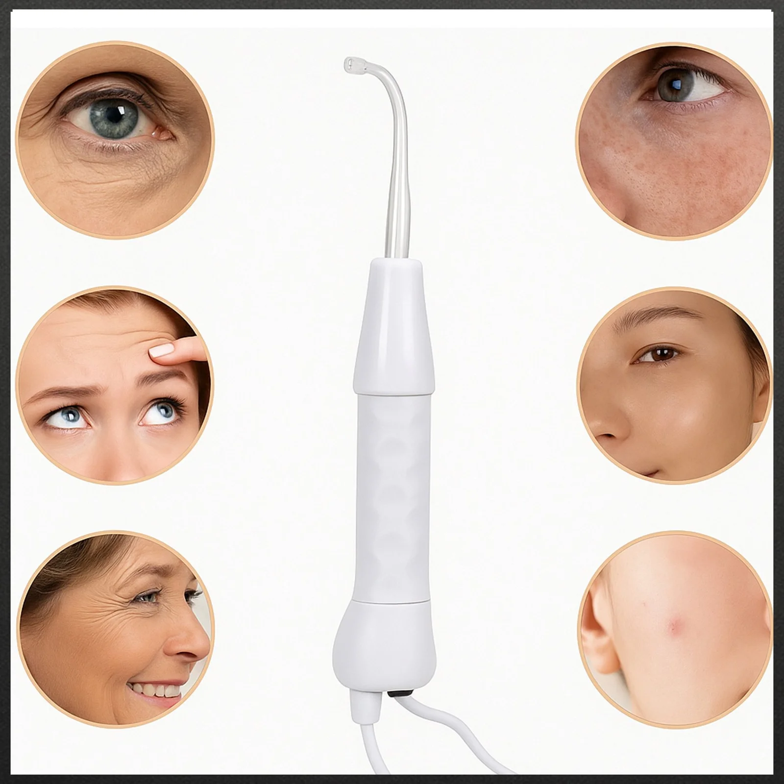 VEZO DARSONVAL 4 ELEKTRODY DERMA