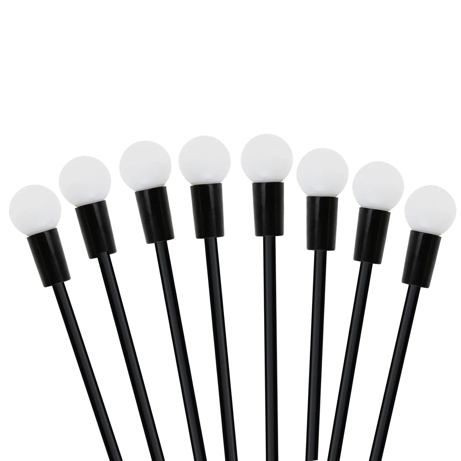 LAMPA SOLARNA WBIJANA KULECZKI 8 LED LAMPKA OGRODOWA KULE KULKI DEKORACJA