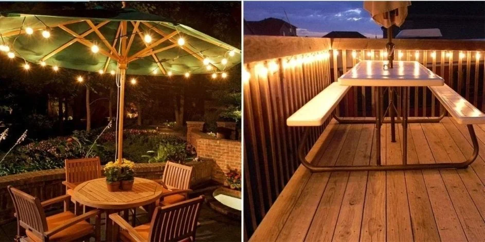 GIRLANDA SOLARNA ŚWIETLNA OGRODOWA LAMPKI DEKORACYJNE 3,5M 10 LED ŻARÓWKI