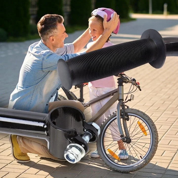 PROWADNIK PCHACZ DO ROWERKA - 63cm