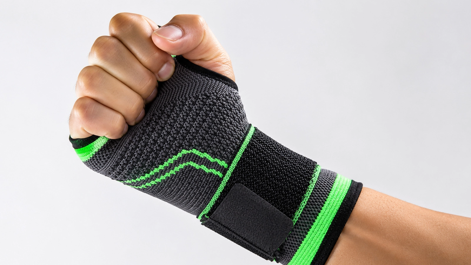 OPASKA STABILIZATOR ŚCIĄGACZ NA NADGARSTEK ORTEZA RĘKI SPORTOWA Z TAŚMĄ