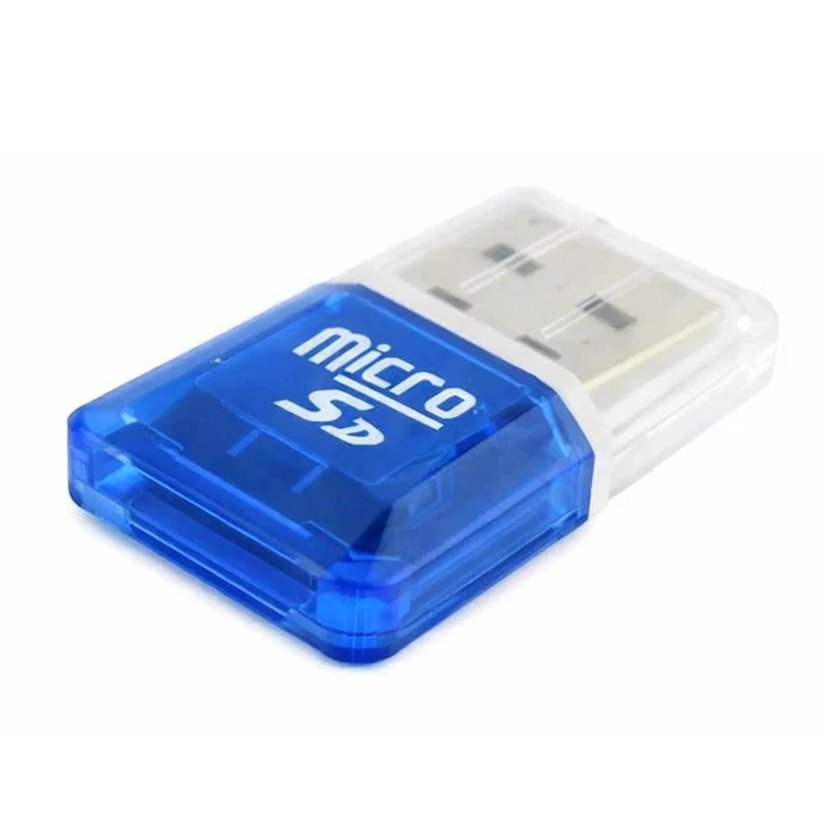 CZYTNIK KART MICRO SD SDHC - niebieski
