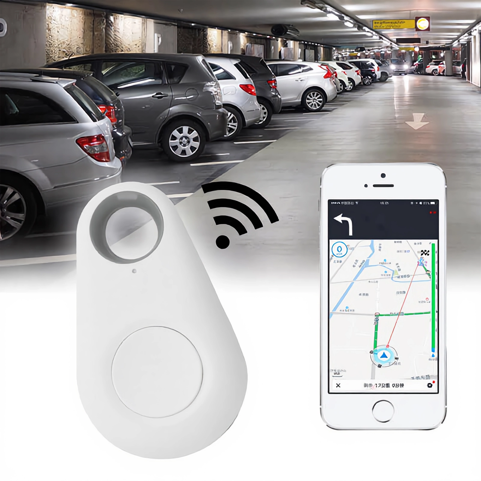 LOKALIZATOR KLUCZY BRELOK KEY FINDER APLIKACJA LOKALIZACJA BLUETOOTH NFC