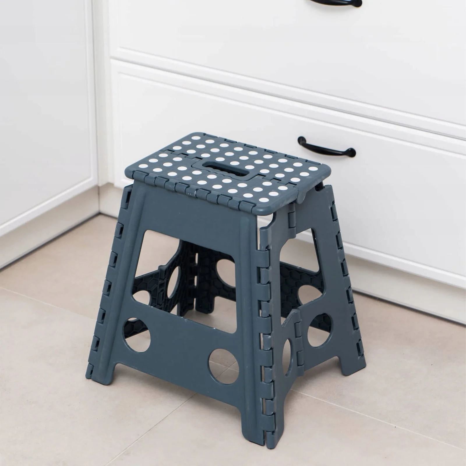 EASYFORM TABORET STOŁEK SKŁADANY 39CM - szary