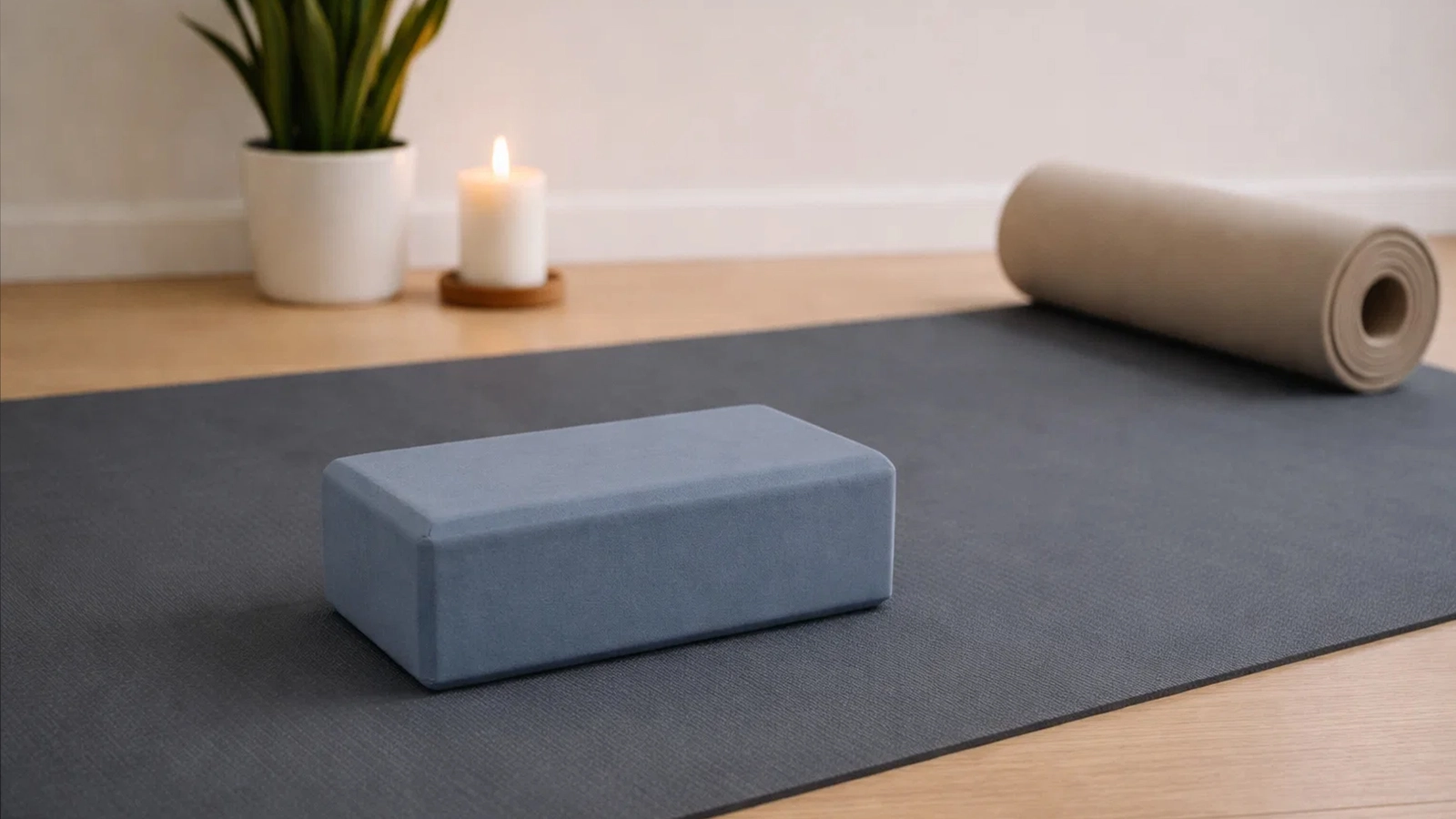 BLOK DO JOGI ĆWICZEŃ KOSTKA PIANKOWA KLOCEK YOGA PROFESJONALNY LEKKI KLOCEK