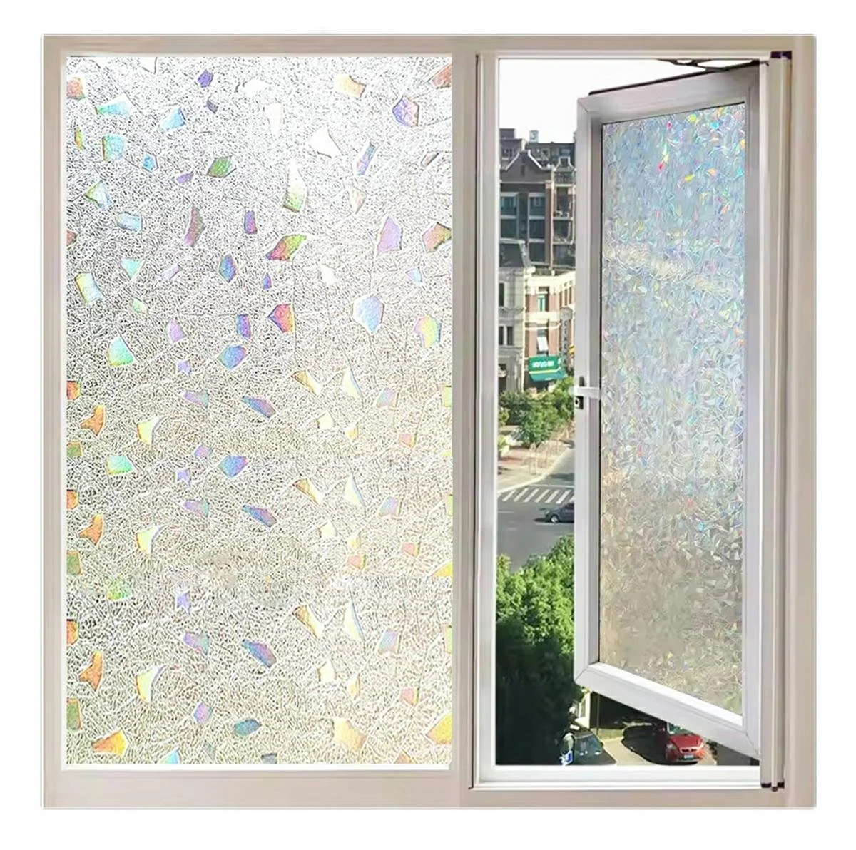 FOLIA OKIENNA OKLEINA SAMOPRZYLEPNA BAZINWAZYJNA NA OKNO OKNA SZYBY 45x200