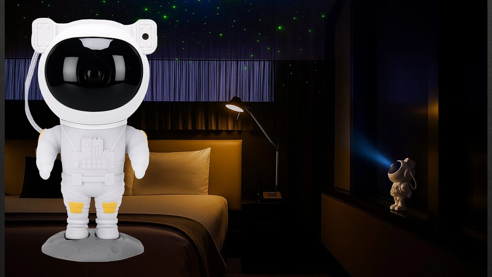 PROJEKTOR GWIAZD DLA DZIECI KOSMONAUTA ASTRONAUTA