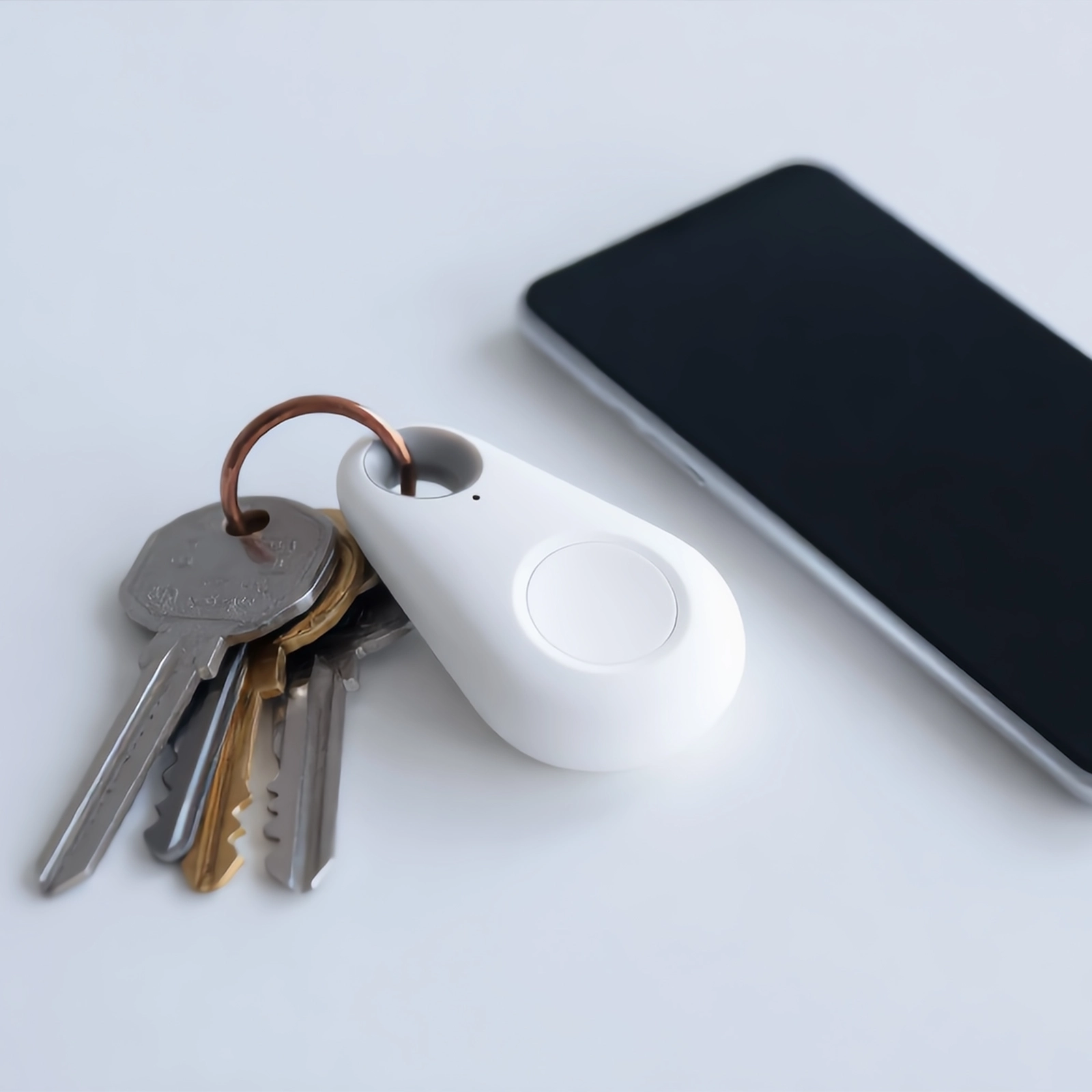 LOKALIZATOR KLUCZY BRELOK KEY FINDER APLIKACJA LOKALIZACJA BLUETOOTH NFC