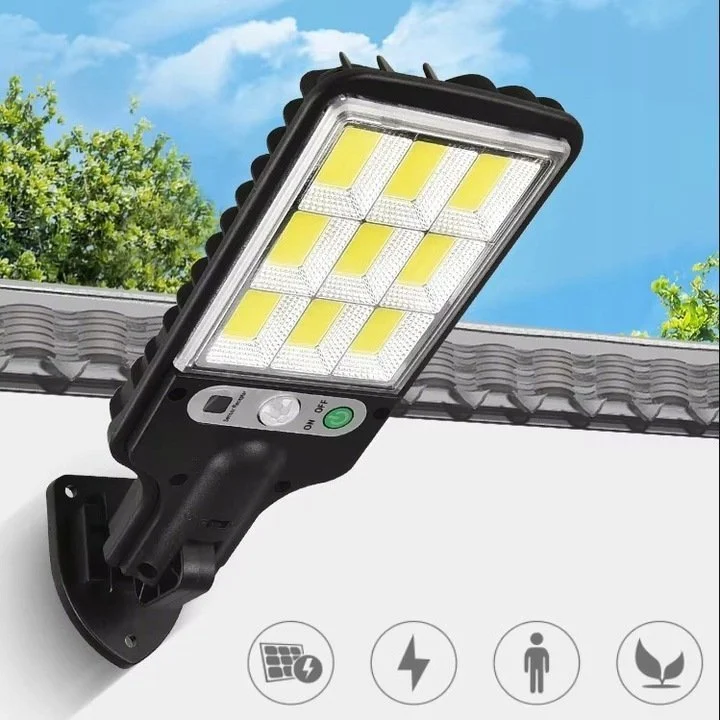 LAMPA LATARNIA ULICZNA SOLARNA 108 COB + PILOT