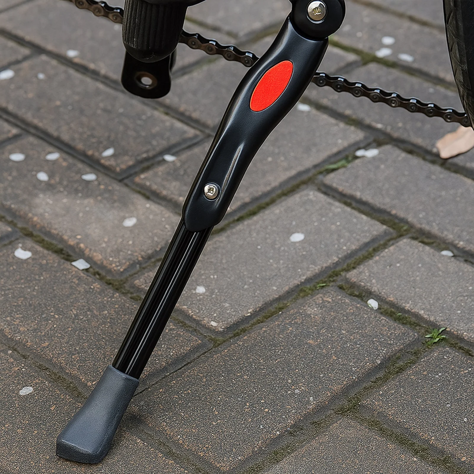 PODPÓRKA STOPKA DO ROWERU NA ROWER NÓŻKA ROWEROWA REGULOWANA STABILNA MOCNA