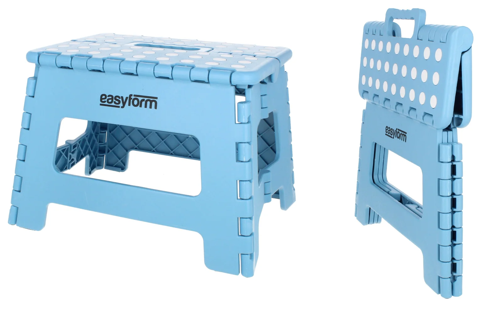 EASYFORM TABORET STOŁEK SKŁADANY 22CM - niebieski