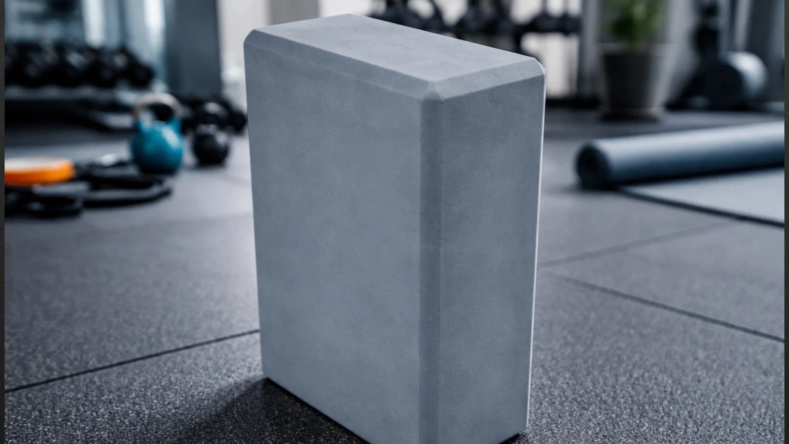 BLOK DO JOGI ĆWICZEŃ KOSTKA PIANKOWA KLOCEK YOGA PROFESJONALNY LEKKI KLOCEK