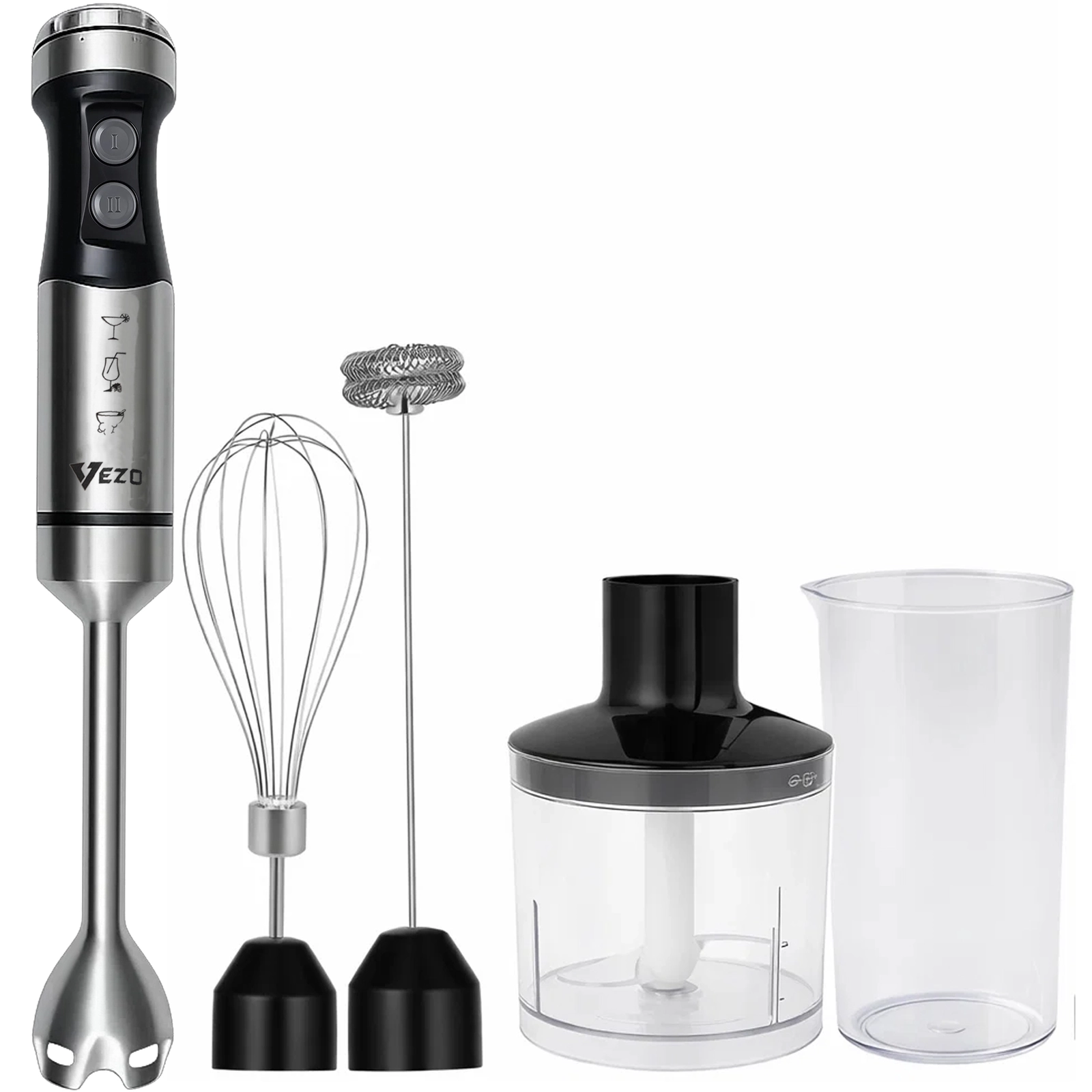 BLENDER RĘCZNY ZESTAW 1000W 5w1