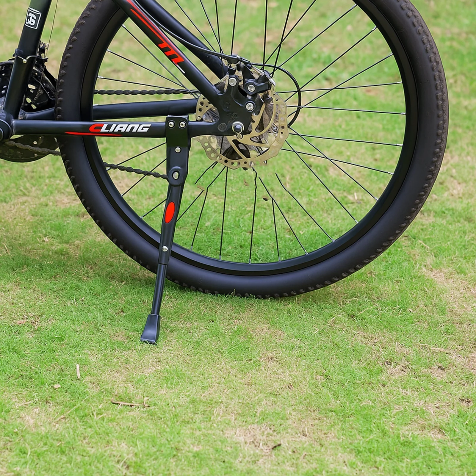 PODPÓRKA STOPKA DO ROWERU NA ROWER NÓŻKA ROWEROWA REGULOWANA STABILNA MOCNA