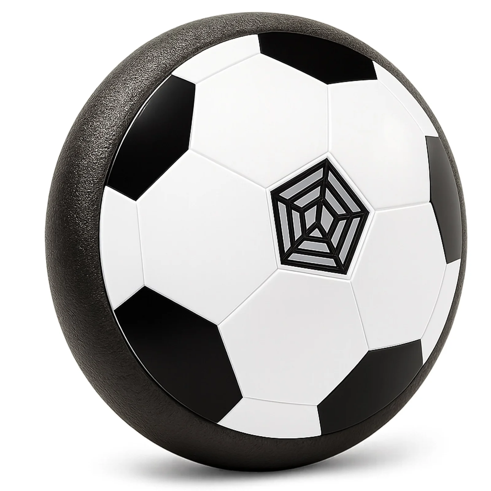 LATAJĄCA PIŁKA HOVERBALL POWIETRZNA DYSK KRĄŻEK CYMBERGAJ DYSK LED XXL