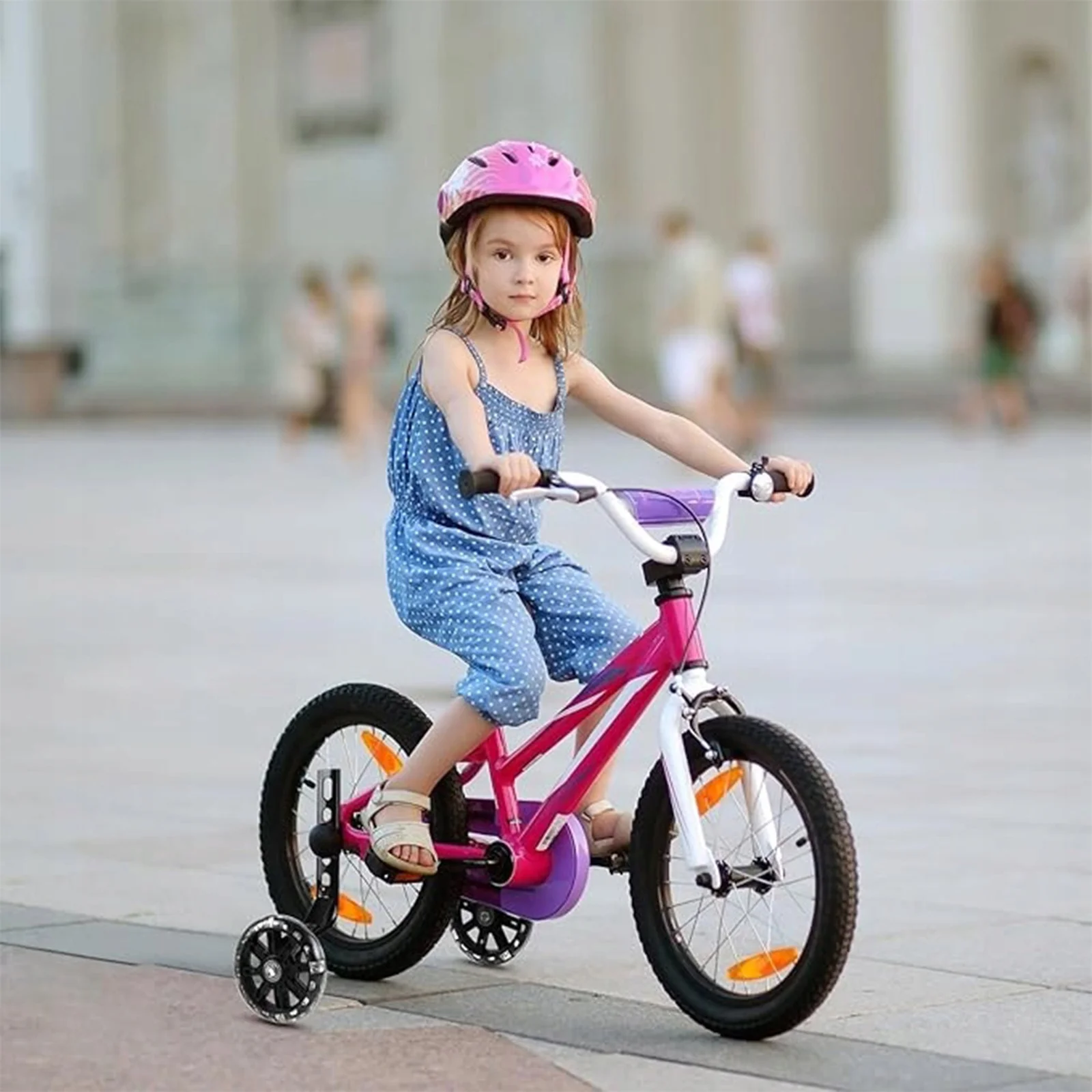 KÓŁKA BOCZNE DO ROWERU ŚWIECĄCE 12''-16''