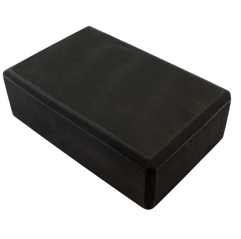 KOSTKA DO JOGI YOGI KLOCEK 23cm x 15cm x 7,5cm - czarny