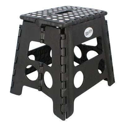 EASYFORM TABORET STOŁEK SKŁADANY 32CM - czarny