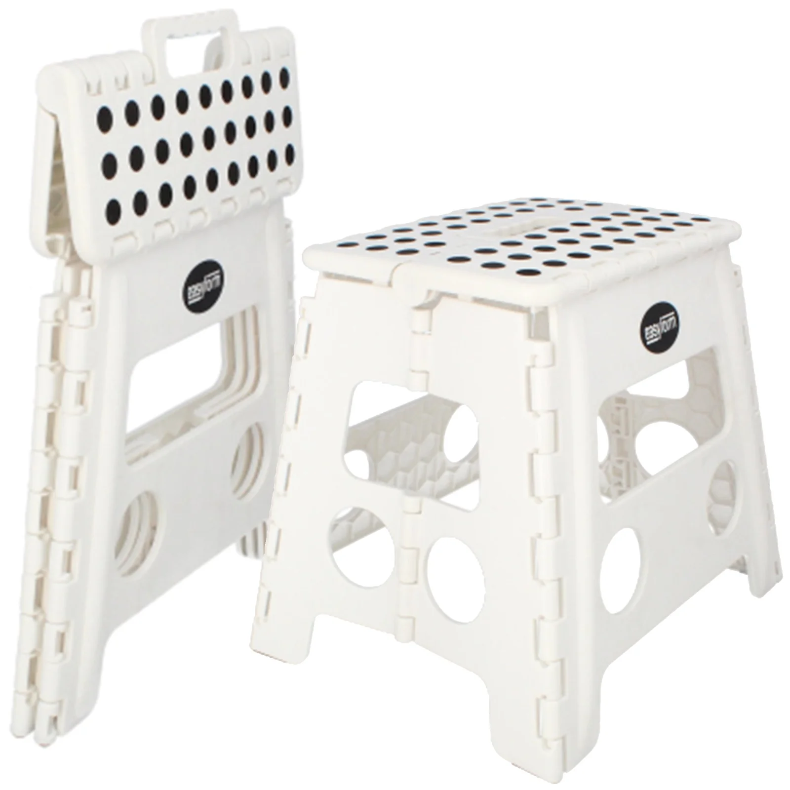 EASYFORM TABORET STOŁEK SKŁADANY 32CM - biały