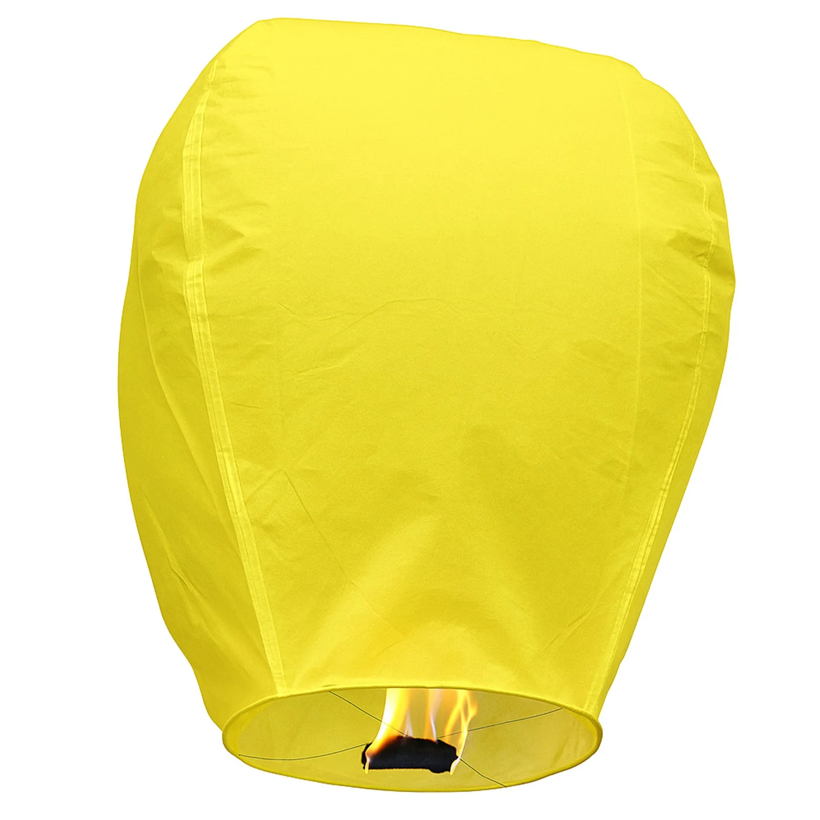 LAMPION SZCZĘŚCIA LATAJĄCY - żółty